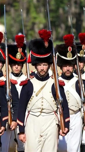 Napoleonic Army Historical reconstruction #napoleonic #grandarmy #oldguard #historical #history