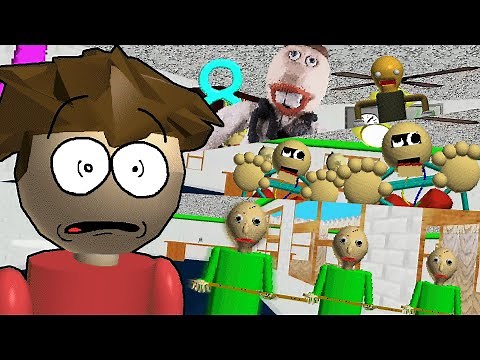Three Wacky Custom Maps! (Baldi's Basics Plus)