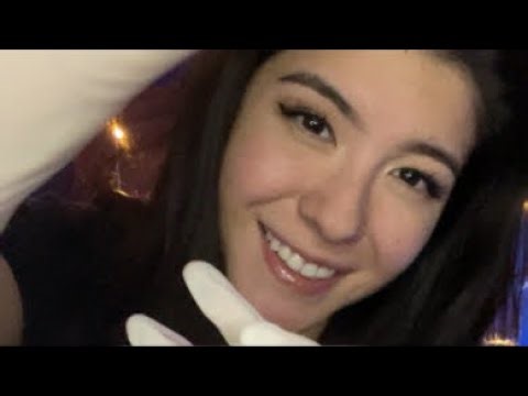 ASMR latex gloves livestream 🥰