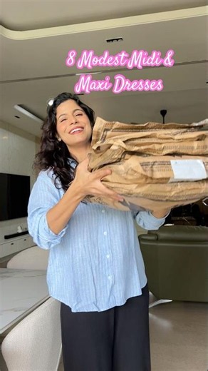 🛍️ 8 Modest Midi & Maxi Dresses for Summer | Myntra Dress Haul | Myntra Haul #affiliate