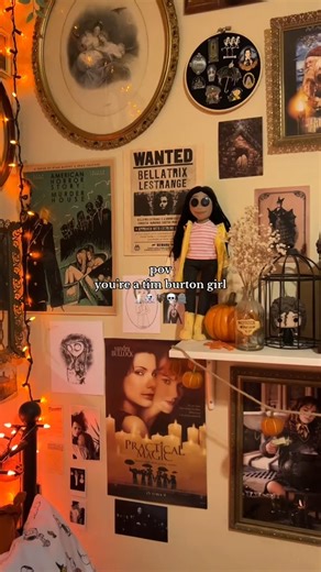 1.7K views · 97 reactions | i will always be a tim burton girl  | cre: zaires.spooks #timburton #timburtonaesthetic #timburtoncharacter #timburtonvibes #halloween #halloweenlover #spooky #roomdecor #darkaesthetic #gloomy #spookyaesthetic #gothdecor #gothicdecor #corpsebride #edwardscissorhands #beetlejuice #halloweenaesthetic #timburtonmovies #timburtonlover | Tim Burton's World | Facebook