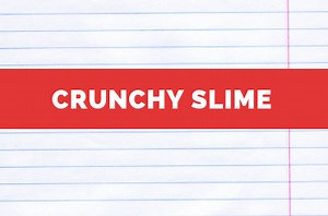 Crunchy Slime Recipe - How to Make Crunchy Slime for Kids