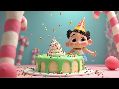 Rainbow Cake Explosion — Colors Everywhere! | Nursery Rhyme Song for Kids
