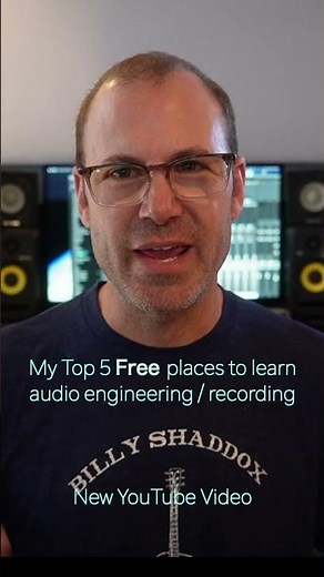 Unlock Pro Mixing Skills: Top 5 Free Recording and Audio Engineering Resources - Links in Desciption