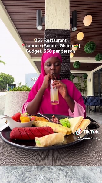 Explore 355 Restaurant in Labone, Accra, Ghana