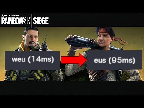 (UPDATE)( PC - Console) How to change SERVERS on Rainbow Six Siege