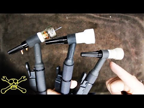 How To TIG Weld (sort of) - Episode 2 | Different TIG Torch Sizes