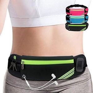 [Hot Item] Slim Running Belt Fanny Pack Waist Pack Bag Runners Belt Jogging Pouch Running Gear Accessories