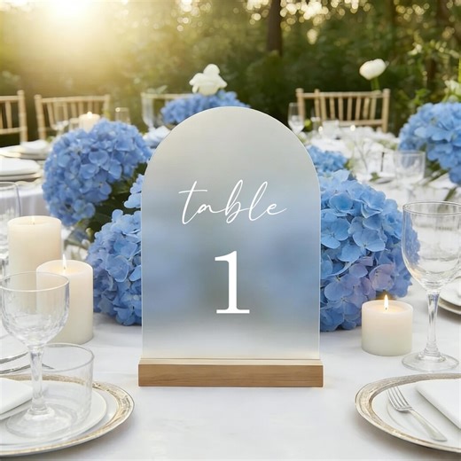 Modern Acrylic Wedding Table Numbers,monochrome Table Setting Decor, Sage Wedding Sign, Laser Cut Numbers for Reception - Etsy