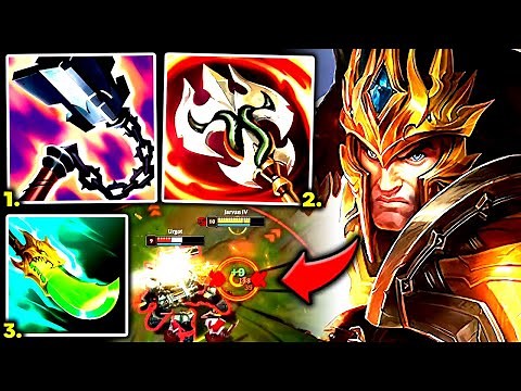 JARVAN TOP IS NOW FANTASTIC TO 1V9 (AND CANT BE STOPPED) - S13 Jarvan TOP Gameplay Guide