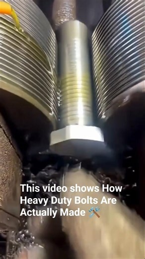 Massive Bolt Threading Process