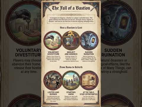 DDC Presents : Dungeon School - Dungeon Masters Guide - EP110 Chapter8-Part9 - Fall of a Bastion
