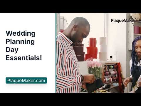 National Wedding Planning Day: Custom Signs & Gift Ideas!