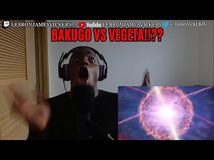 BAKUGO VS VEGETA RAP BATTLE REACTION!!!
