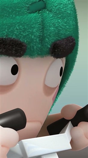 POV: When Motivation is FOOD! 🍕😂 #Shorts #Oddbods #FunnyCartoons