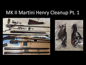 Cleaning Two IMA Untouched MK II Martini Henry Rifles Pt 1
