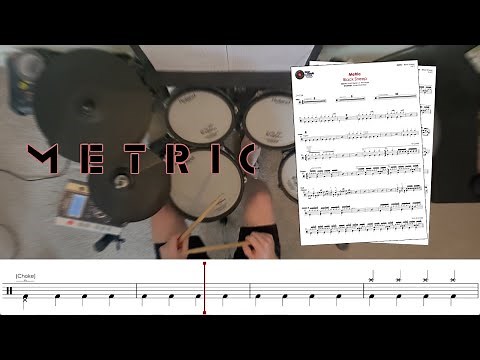 Metric - Black Sheep - Transcription Available - Drum Cover by Chef Cook