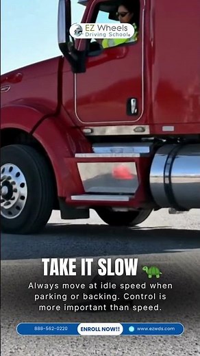 Take It Slow: CDL Backing Safety Tip