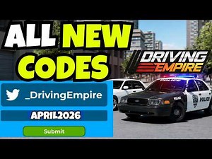 *NEW* ALL WORKING CODES FOR DRIVING EMPIRE IN APRIL 2026! (2 CARS & BODY KITS UPDATE) | ROBLOX DE