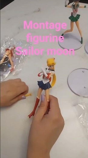 montage figurine Sailor Moon #sailormoon