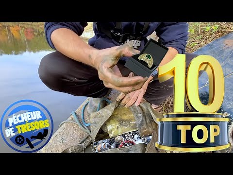 TOP 10 des découvertes pêche à l'aimant