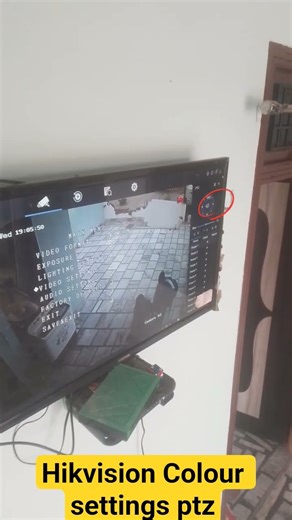hikvision cctv camera Color setting #viralvideo #trandingshorts #trandingviralvideo‪@Csptechnical‬