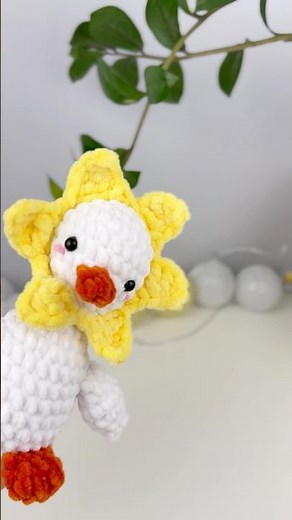 Crochet pattern Goose #crochet #amigurumi #crochetpattern #crocheting #crochetlove