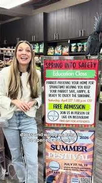 SPRING INTO SAFETY April Free Education Class!