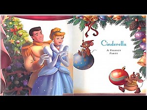 Disney Princess Cinderella - A Perfect Party Christmas Story children's book read aloud audiobook