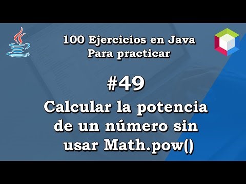 49. Calculate the power of a number without Math.pow() | 100 Java exercises to practice ✅