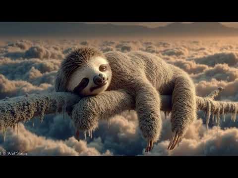 Piano Sleep Music | Relaxing Sloth Lullaby | Peaceful Dreams | Deep Sleep Aid Zen