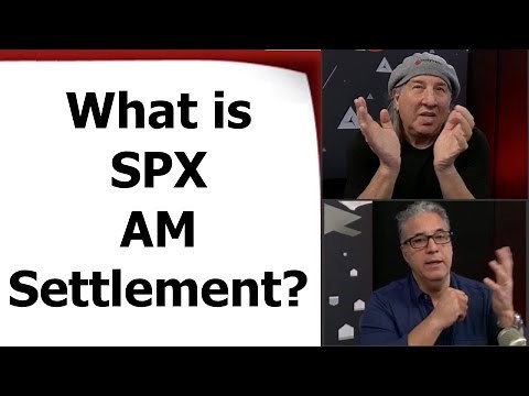 What is SPX AM Settlement?