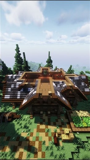 Minecraft: Large Wooden Survival House | Tutorial 🌲