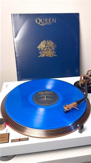 Queen - I Want It All | Greatest Hits II | Translucent Blue Vinyl🎸😎💙#queen #iwantitall #vinyl