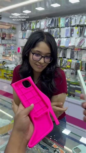 barbie heel 👠 phone case cover on RJ mobile shop per #shorts #viralvideos #trendingshorts #ytshorts