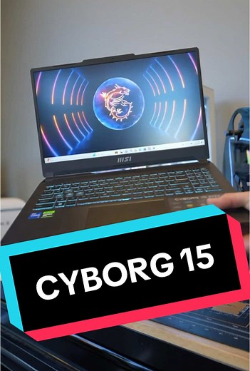 MSI Cyborg 15 Gaming Laptop Review