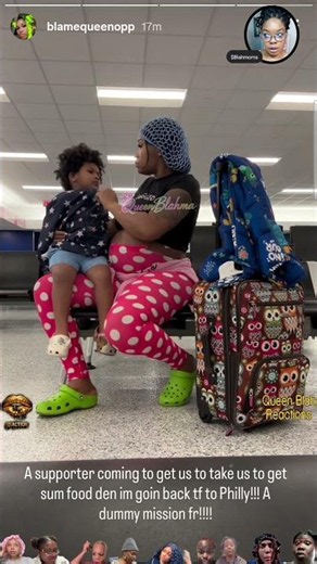 Queen Opp Headed Back to Philly… After Being STRANDED In Baltimore 😳