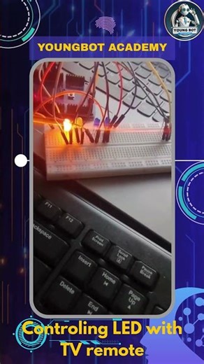 Controling LED with TV remote