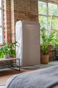 Joseph Joseph on Instagram: "So long ugly airers. 👋 Introducing Eclipse™ the 3-tier indoor clothes airer with stylish screen design to hide unsightly laundry. ✅ Raised legs and open top allows airflow around the clothes ✅ Drying time has been tested, with no impact from the cover ✅ Keep your laundry hidden and space tidy #josephjoseph"