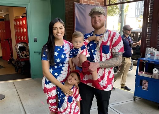 WATCH: Yankees' Alex Verdugo captures precious moment of his mini slugger displaying impressive batting prowess