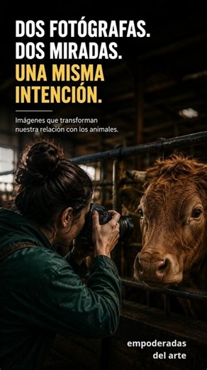 Jo-Anne McArthur e Isa Leshko: fotografiando animales de otra manera 📸🐄