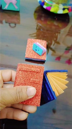Mini Notebook 📓📒 Easy Craft #diy #craftyhome #craft #art #shorts