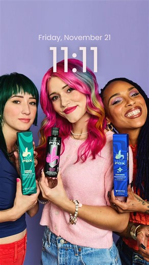 8.3K views | Our biggest sale of the year is here! Celebrate Black Friday and Cyber Monday with 30% off sitewide and 50% off select shades using code FOXY30. Arctic Fox is free of harsh chemicals, deeply conditioning, and 100% vegan and cruelty-free.  Sale ends Monday, December 1. Excludes the Arcane Collection. Not stackable with other promotions. | Arctic Fox Hair Color | Facebook