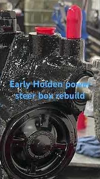 Rusty Muscle Car Garage early Holden power steer box rebuild #rustymusclecargarage #power steering