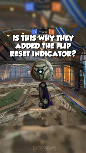 Is This Why They Added The Flip Reset Indicator?