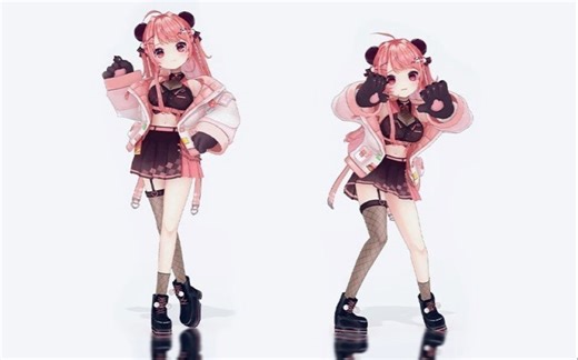 【Blender Unity】Rui《将 2D 角色转化为可展示的 3D VTuber 头像》(中英双字)