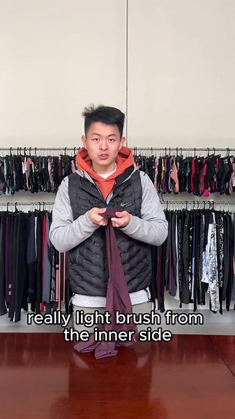 Let’s break this Vuori legging together !! #manufacturer #manufacturing #china #leggings #bra #activewear #brand #vuori #sportswear #clothes #sport #factory #fyp