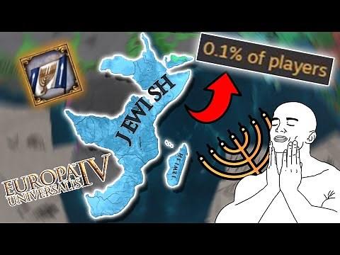 I made Africa JEWISH in EU4 | Hanukkah Mutapa Achievement