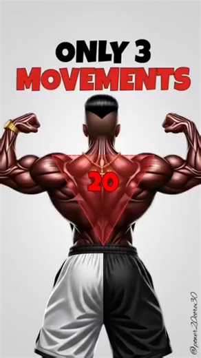 your trainer on Instagram: "Most people rely on pull-ups and think their back is fully trained, but your back actually has more than 20 muscles—and most lifters hit only a few. In this video, I break down the three essential exercises that target every layer: from the surface traps and lats to the deep spinal stabilizers. Deadlifts build raw strength and total-body power, Pull-Ups carve that iconic wide V-shape, and Barbell Rows add serious thickness and density to the mid-back. Combine these th