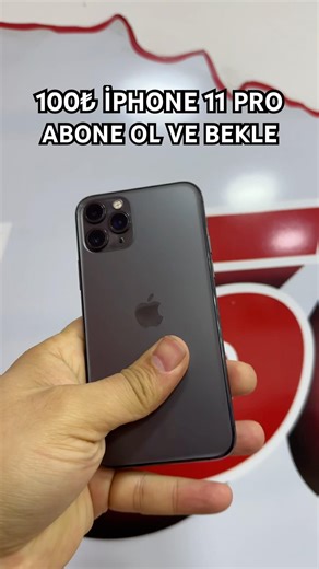 100₺ İPHONE 11 PRO ABONE OL BE BEKLE😎 #keşfet #shorts #trend #iphone #takip #işbirliği